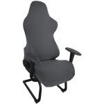 Housse de chaise de bureau extensible, anti - salet, extensible, housse de chaise de jeu, housse de ...