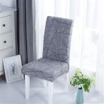 Housse de chaise de salle  manger, imprim patchwork, lavable, extensible, dcoration de mariage, htel, ...