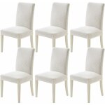 Housse de chaise salle à manger moderne house de chaise intérieur extensible housse chaise blanche 6 ... Housse de chaise salle à manger moderne house de chaise intérieur extensible housse chaise blanche 6 ...