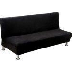 Housse clic clac housse canape lit extensible anti - taches housse bz housse de canapé sans bras noir ... Housse clic clac housse canape lit extensible anti - taches housse bz housse de canapé sans bras noir ...