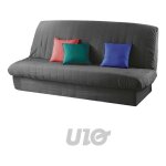 Housse de clic clac matelassée - anthracite Housse de clic clac matelassée - anthracite