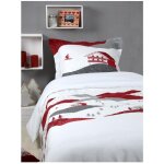 Lovely casa - housse de couette + 1 taie 140 x 200 cm albiez montagne