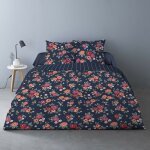 Housse de couette 240x220 charlotte + 2 taies polycoton