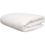 Baby fox - housse de couette bb blanche 100% coton biologique 80x120