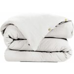 L'effet papillon - housse de couette gaze de coton 260x240 cm gaia blanc chantilly