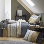 Housse de couette marlow beige 260x240 cm