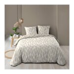 Bricoline - parure de couette r�versible + 240 x 220 cm coton 57 fils + 2 taies mareva