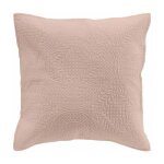 Housse de coussin  romane  40x40cm rose