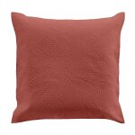 Housse de coussin 'romane' 60x60cm terracotta