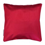 Housse de coussin  shana  40x40cm rouge