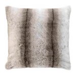 Housse de coussin 'sib�rie' 40x40cm naturel