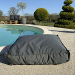 Homemaison - housse de coussin de sol ext�rieure gris anthracite 71x71x15 cm