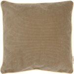 Housse de coussin starsky velours ctel carr 50x50 cm