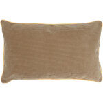 Housse de coussin starsky velours c�tel� rectangulaire 30x50 cm