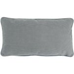 Housse de coussin starsky velours c�tel� rectangulaire 30x60 cm