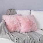 Housse de coussin, taie d'oreiller, 2pcs deluxe décoratif canapé chambre taie d'oreiller (rose, 40x40 ... Housse de coussin, taie d'oreiller, 2pcs deluxe décoratif canapé chambre taie d'oreiller (rose, 40x40 ...