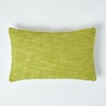 Housse de coussin vert nirvana 30 x 50 cm - homescapes
