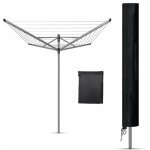 Housse etendoir parapluie extérieur, housse pour mobilier de jardin , avec sac de rangement, 210d oxford ... Housse etendoir parapluie extérieur, housse pour mobilier de jardin , avec sac de rangement, 210d oxford ...