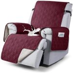 Housse de fauteuil inclinable 100 % �tanche, housses antid�rapantes pour fauteuil inclinable avec poche, ...