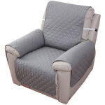 Housse fauteuil relax 1 place, housse de canap� protecteur inclinable imperm�able pour chambre (gris ...