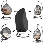Housse de fauteuil suspendu jardin rotin osier fauteuil suspendu imperm�able housse housse de protection ...