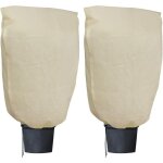 Housse d'hivernage, housse de protection pour plantes, voile d'hivernage - 180 x 120 cm�2 groofoo
