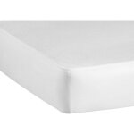Housse de matelas en microfibre bi - �lastique jusqu'� 30 cm d'�paisseur 105 cm