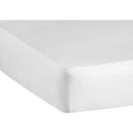 Housse de matelas en microfibre bi - �lastique jusqu'� 30 cm d'�paisseur 135 cm
