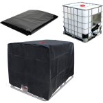 Housse pour mobilier de jardin, couvercle de r�servoir d'eau b�che de protection ibc - noir - le couvercle ...
