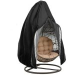 Housse pour mobilier de jardin, couverture de chaise suspendue housse de fauteuil suspendu housse de ...