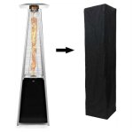 Housse pour parasol chauffant - chauffage terrasse gaz pyramide, couverture de chauffe - patio de terrasse ...