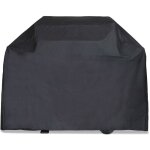 Housse de protection barbecue 142 x 43 x 120 cm noire cover doubl�e rembour�e