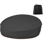 Housse de protection canap� lit rond imperm�able, couverture de canape - lit en oxford 210d solide et ...