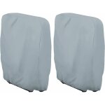 Housse de protection pour chaise longue pliante, 2 pi�ces housse transat jardin anti - poussi�re, imperm�able, ...
