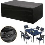 Housse de protection �tanche pour mobilier de jardin - b�che couverture pour table et salon de jardin, ...