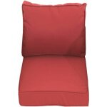 Housse de protection pour fauteuil mossa rouge rubis Housse de protection pour fauteuil mossa rouge rubis