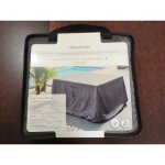 Housse de protection hambo pour table rectangulaire s 185x125x80cm en polyester - hesp�ride