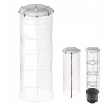 Kadax - housse de protection pour parasol en aluminium de tomates