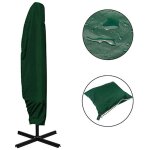 Housse de protection pour parasol d�port� , 210d imperm�able � la poussi�re r�sistant aux uv , housse ...