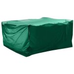Housse de protection pvc salon de jardin - extrieur - 250 x 200 - vert