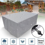 Housse de protection rectangulaire pour meubles de jardin, en polyester, imperm�able, anti - poussi�re, ...