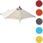 Housse de rechange pour parasol demi - rond parla - housse de rechange pour parasol - 300cm tissu / textile ...