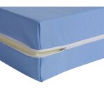Terre de nuit - housse r�nove matelas coloris bleu 13 cm 180gr / m� 120x190