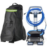 Housse pour robot nettoyeur de piscine dolphin, avec poign�e cordon de serrage poches et bandes r�fl�chissante ...