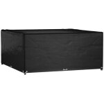 Housse de salon de jardin 16 ?illets 300x300x75 cm carr� vidaxl