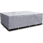 Housse salon de jardin 420d oxford tissu housse de protection pour mobilier housse de table de jardin ...