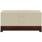 Housse salon de jardin rectangulaire, patio housse de meuble oxford carr avec vents, vent tanche poussire, ...