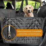 Housse de siège pour chien entièrement étanche pour voiture, dotée d'ailes latérales pour une protection ... Housse de siège pour chien entièrement étanche pour voiture, dotée d'ailes latérales pour une protection ...