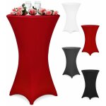 Housse de table de bar bistrot ronde nappe mange debout protection table de cocktail tissu stretch table ...