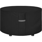 Housse table de jardin avec grilles d'a�ration, robuste tissu oxford 210d, iimperm�able, coupe - vent, ...